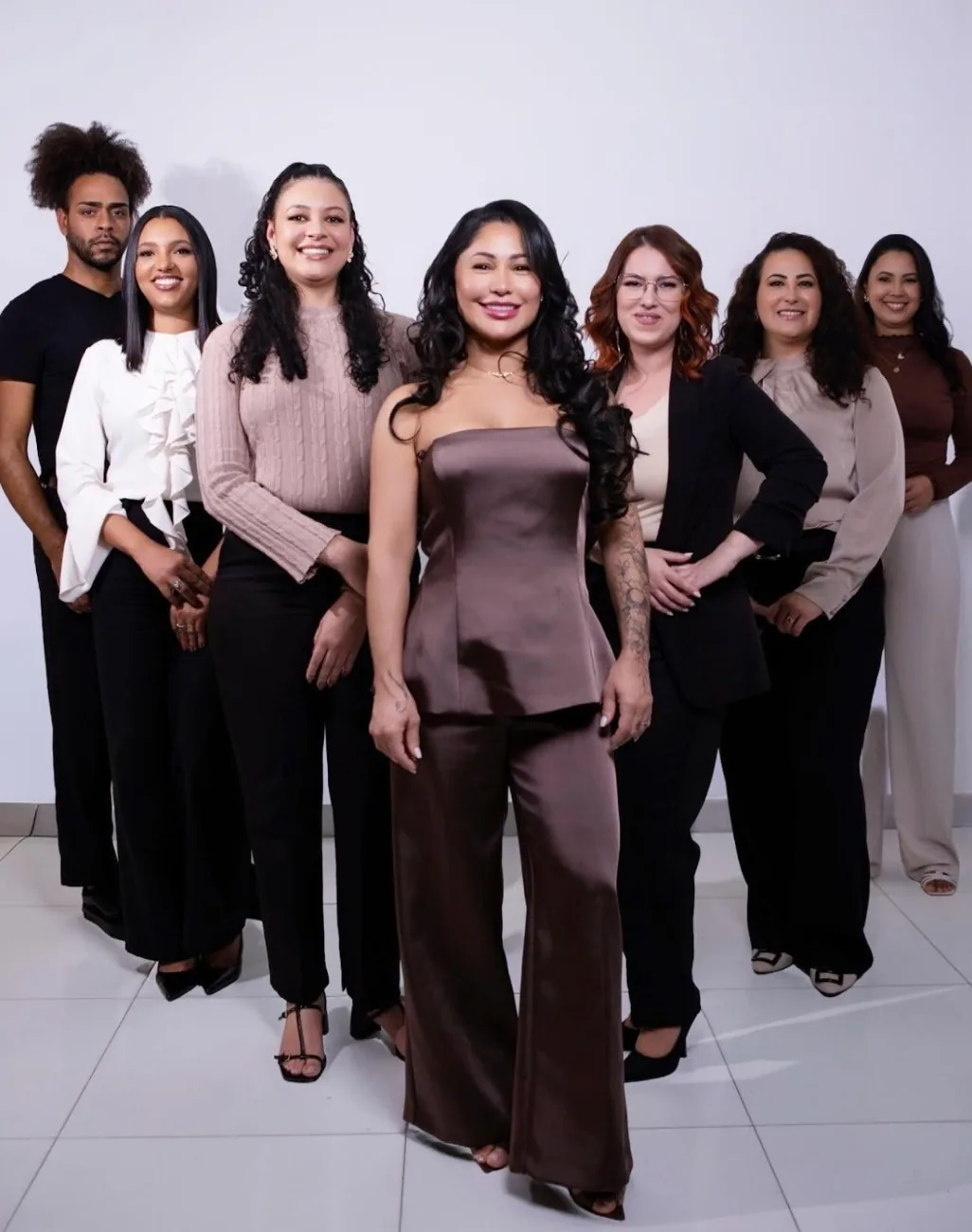 Equipa da Clínica À Flor da Pele em Costa da Caparica