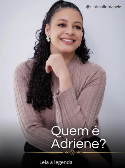 Adriene, Nail Designer e especialista em lifting de pestanas na Clínica À Flor da Pele