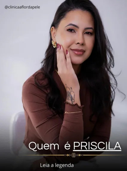 Priscila, Nail Designer na Clínica À Flor da Pele